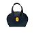 Borsa Boston in pelle blu navy Christian Dior