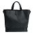 Borsa Tote Saumur in pelle Monogram Eclipse Louis Vuitton Nero - vista 4