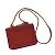 Borsa a Spalla Chanel Small Flap in Caviar e Pelle di Vitello Rosso - vista 3