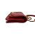 Borsa a Spalla Chanel Small Flap in Caviar e Pelle di Vitello Rosso - vista 6