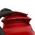 Borsa a Spalla Chanel Small Flap in Caviar e Pelle di Vitello Rosso - vista 9