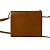Borsa a spalla in pelle marrone Christian Dior - vista 3