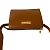 Borsa a spalla in pelle marrone Christian Dior - vista 4