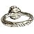 Anello Testa d'Aquila Anger Forest di GUCCI Argento - vista 3