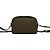 Borsa a spalla mini in pelle con motivo logo FF di Fendi - vista 3