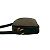 Borsa a spalla mini in pelle con motivo logo FF di Fendi - vista 5