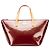 Louis Vuitton Rosso Monogram Vernis Bellevue PM