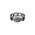 GUCCI Interlocking G Emaille Ring Silber Blau