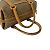 Bolsa de couro com logo GG micro antigo da Gucci Marrom - vista 4