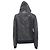 Giacca bomber con cappuccio e zip Dior in pelle nera Nero - vista 4