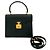 Borsa in pelle Ladylock Old Gucci Nero