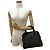 Céline CELINE Macadam Blason Triomphe Lederhandtasche Braun Schwarz - Ansicht 2