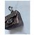 Mademoiselle Pochette Chanel Mini 2.55 en cuir bronze - vue 5