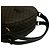 Céline Borsa in pelle Celine Macadam Blason Triomphe Marrone Nero - vista 4
