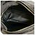 Céline Borsa in pelle Celine Macadam Blason Triomphe Marrone Nero - vista 9