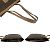 Céline Celine Macadam Blason Triomphe Leder Tote Bag Braun Beige - Ansicht 5