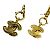 Collana Placcata Oro con Motivo Coco di Chanel D'oro - vista 5