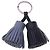 Ring Portachiavi Hermès Carmen Unodos Anjo Miro Marrone Nero - vista 2