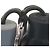 Ring Portachiavi Hermès Carmen Unodos Anjo Miro Marrone Nero - vista 7