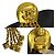 Gold Clip Ohrringe mit Coco Mark Motiv 96P von Chanel Golden - Ansicht 2
