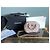 Chanel Portafoglio a Catena Rosa in Tweed con Paillettes - vista 6