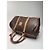 Céline Borsa da viaggio vintage Celine Paris Monogram Triomphe marrone - vista 9