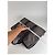 Vintage Hermès Canvas Tote Tasche grau schwarz - Ansicht 12