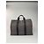 Vintage Hermès Canvas Tote Tasche grau schwarz - Ansicht 14
