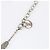 Collana Louis Vuitton Essential V in ottone placcato palladio - vista 2