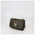 Borsa Chain Lockme in khaki Louis Vuitton Cachi - vista 2