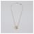 Van Cleef & Arpels Two Butterflies Mother of Pearl Diamond 18k Rose Gold Necklace White Golden  - view 2