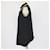 Yves Saint Laurent Black Sleeveless Half Clip Button Top  - view 2