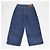 Jeans cropped boyfriend de denim azul Alexander McQueen - vista 2