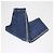 Jeans cropped boyfriend de denim azul Alexander McQueen - vista 3