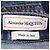 Jeans cropped boyfriend de denim azul Alexander McQueen - vista 5