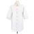 Camisa de botones de manga tres cuartos a rayas blanca/negra de Dolce & Gabbana