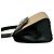 Céline Bolsa de couro de bezerro com hardware de logo circular Celine Preto Bege - vista 5