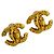 Orecchini a clip in oro Chanel Coco Mark D'oro