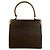 Céline Borsa a mano Celine Macadam Blason Triomphe Marrone - vista 4