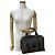 Céline Borsa in pelle Blason Triomphe Macadam di CELINE Marrone Nero - vista 2