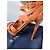 Ralph Lauren Collection Ralph Lauren offene Pumps High-End-Kollektion Kamel - Ansicht 5
