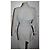 Trench Max Mara in misto cotone grigio - vista 4