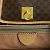 Céline Celine Macadam Blason Triomphe Print Leather Backpack Brown - view 3