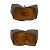 Céline Mini borsa in pelle con hardware Celine Macadam Blason Marrone - vista 7