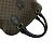 Céline Bolsa de couro com logo padrão Macadam Blason da CELINE / Bolsa Boston Marrom Preto - vista 4