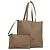 Versace Borsa Tote in Pelle Beige Oro Auth am8882 D'oro