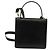 Céline Borsa a mano CELINE in pelle 2 in 1 nera e oro Auth sw1250 Nero D'oro - vista 2
