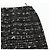 Chanel Falda de Tweed Negra CC Auth am8645V Negro - vista 10