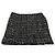 Chanel Falda de Tweed Negra CC Auth am8645V Negro - vista 2