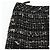 Chanel Falda de Tweed Negra CC Auth am8645V Negro - vista 3